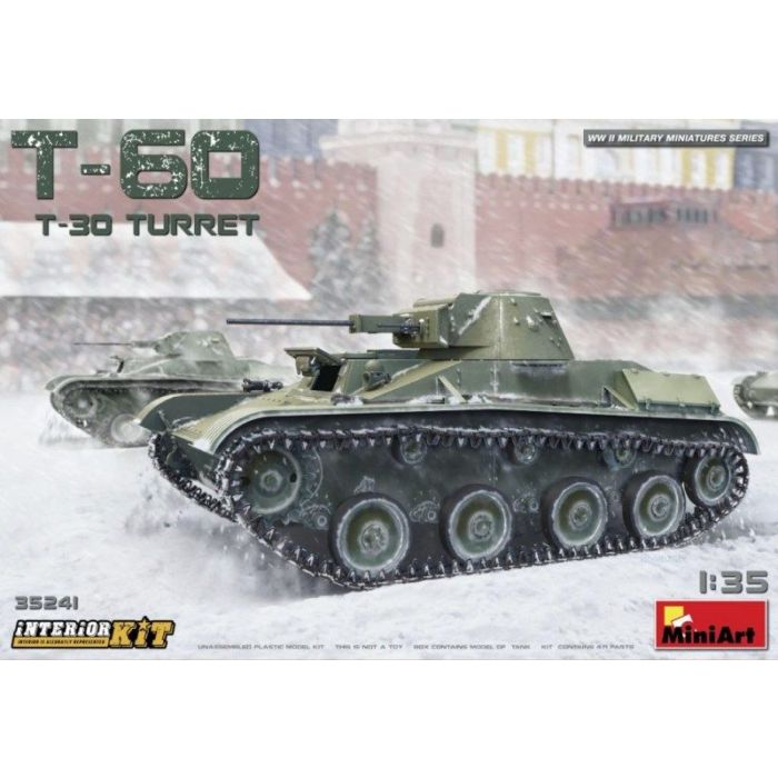 1/35 T-60 T-30 TURRET INTERIOR KIT 35241