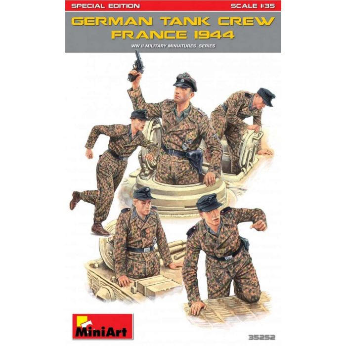 1/35 GERMAN TANK CREW FRANCE 1944. S.E. 35252