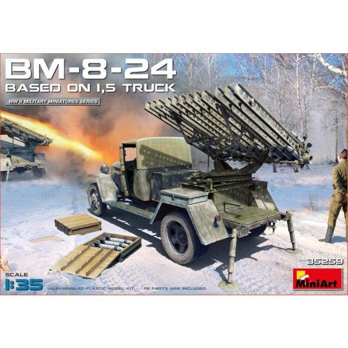 1/35 BM-8-24 BASED ON 1,5T TRUCK 35259