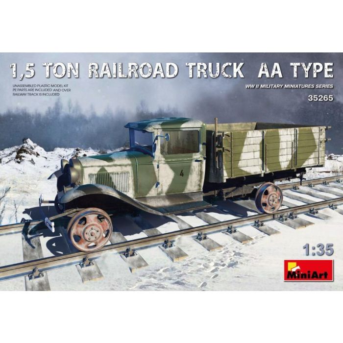 1/35 1,5 TON RAILROAD TRUCK AA TYPE 35265