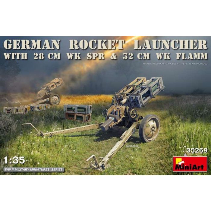 1/35 GERMAN ROCKET LAUNCHER W/28CMWK 35269