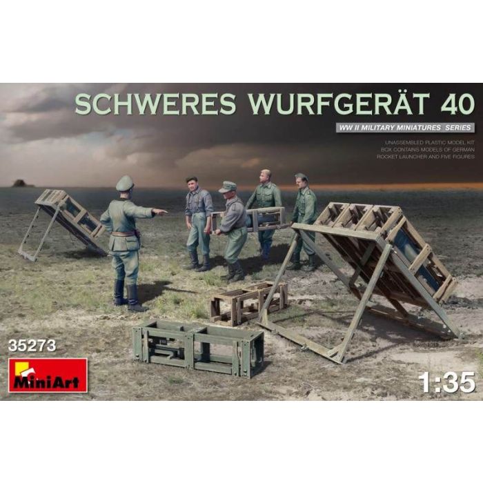 1/35 SCHWERES WURFGERAT 40 35273