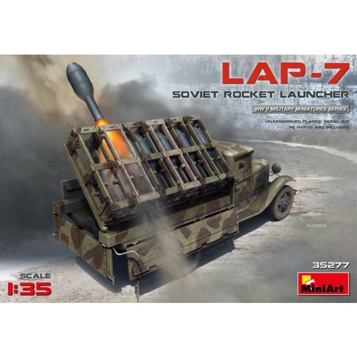 1/35 SOVIET ROCKET LAUNCHER LAP-7 35277