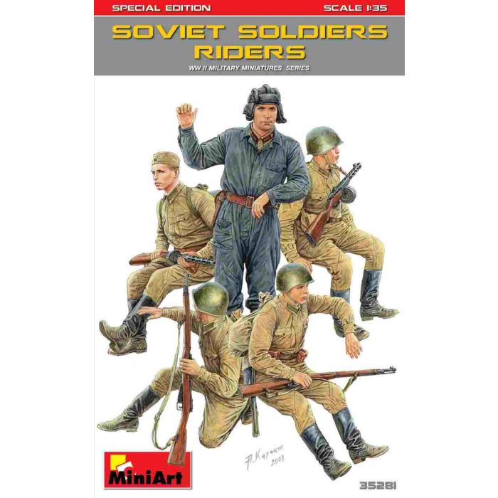 1/35 SOVIET SOLDIERS RIDERS. SPECIAL EDITION 35281