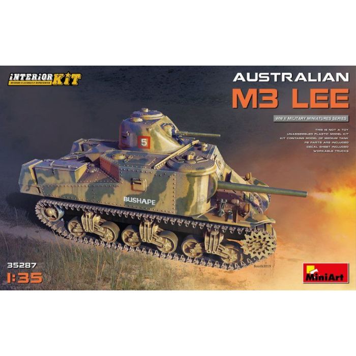 1/35 AUSTRALIAN M3 LEE. INTERIOR KIT 35287
