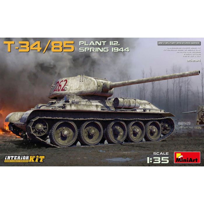 1/35 T-34/85 PLANT 112. SPRING 1944 INTERIOR KIT 35294