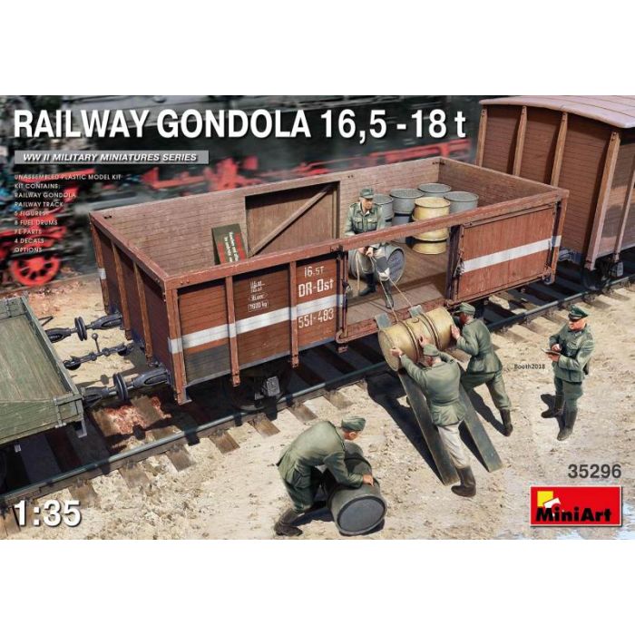 1/35 RAILWAY GONDOLA 16,5-18 T 35296