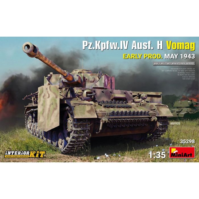 1/35 PZ.KPFW.IV AUSF. H VOMAG. EARLY MAY 1943 35298