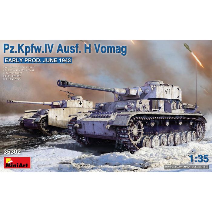 1/35 PZ.KPFW.IV AUSF. H. VOMAG EARLY 1943 35302