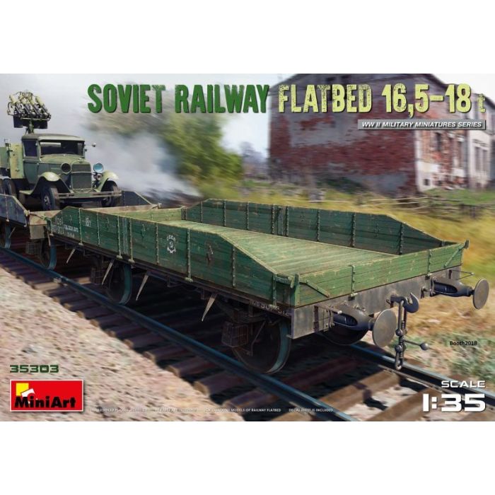 1/35 SOVIET RAILWAY FLATBED 16,5-18 T 35303