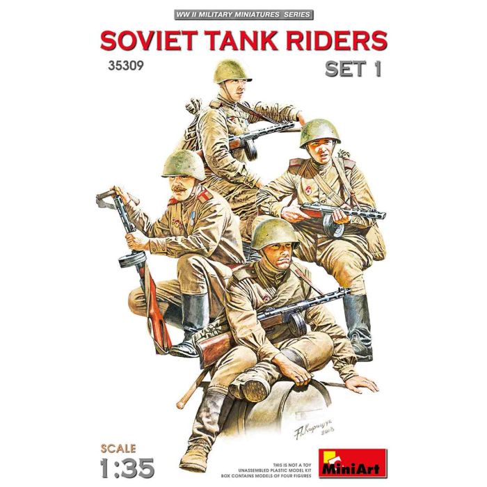 1/35 SOVIET INFANTRY TANK RIDERS SET 1 35309