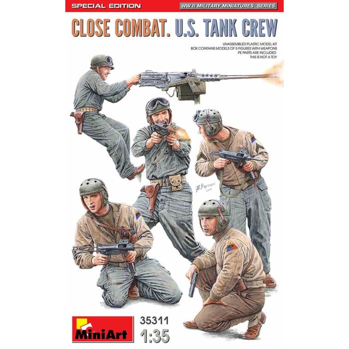 1/35 CLOSE COMBAT. U.S. TANK CREW. S.E. 35311