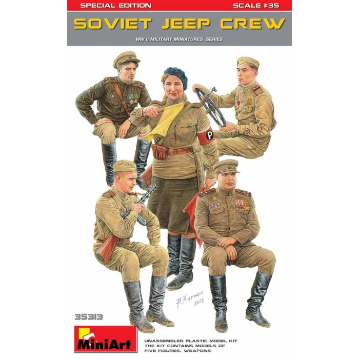 1/35 SOVIET JEEP CREW. SPECIAL EDITION 35313