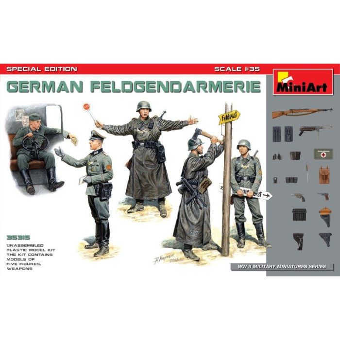 1/35 GERMAN FELDGENDARMERIE SPECIAL EDITION 35315