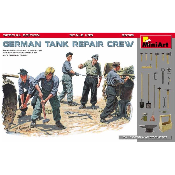1/35 GERMAN TANK REPAIR CREW SPECIAL EDITION 35319