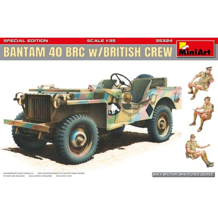 1/35 BANTAM 40 BRC W/BRITISH CREW S.E. 35324