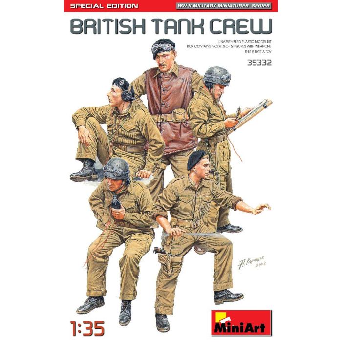 1/35 BRITISH TANK CREW SPECIAL EDITION 35332