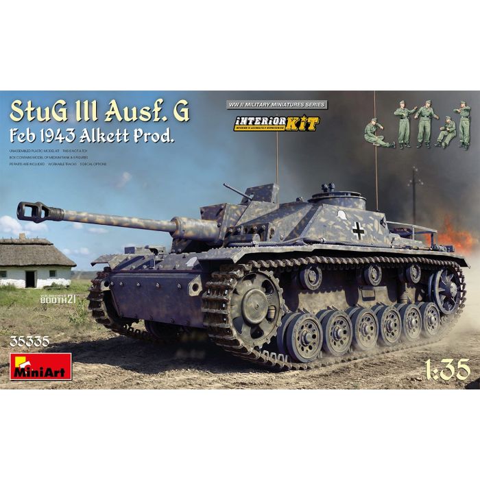 1/35 STUG III AUSF. G FEB 1943 ALKETT INTERIOR KIT 35335