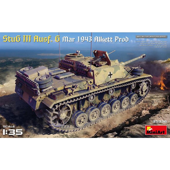 1/35 STUG III AUSF. G MARCH 1943 ALKETT PROD. 35336