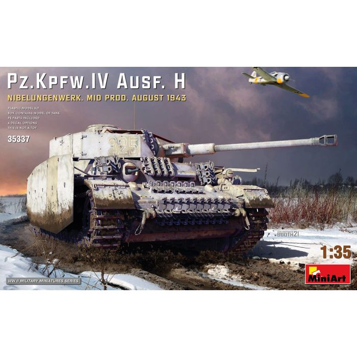 1/35 PZ.KPFW.IV AUSF. H NIBELUNGENWERK. MID 1943 35337