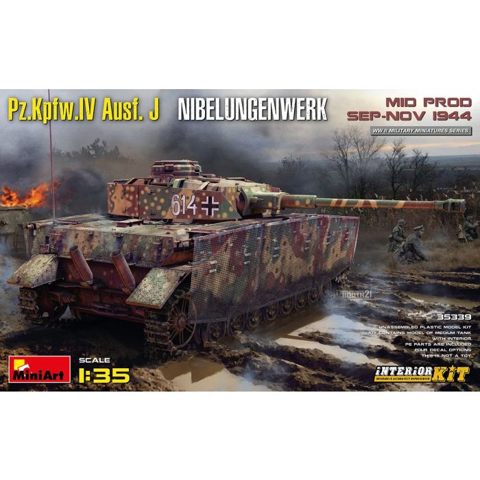 1/35 PZ.KPFW.IV AUSF. J NIBELUNGENWERK. MID. 1944 35339