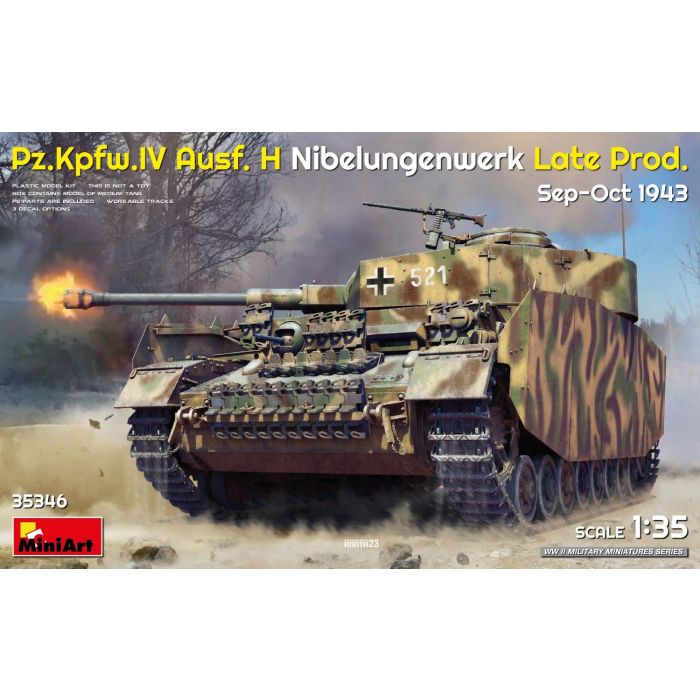 1/35 PZ.KPFW.IV AUSF. H NIBELUNGENWERK LATE 1943 35346