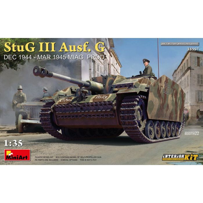 1/35 STUG III AUSF. G DEC 1944 - MAR 1945 MIAG PROD 35357