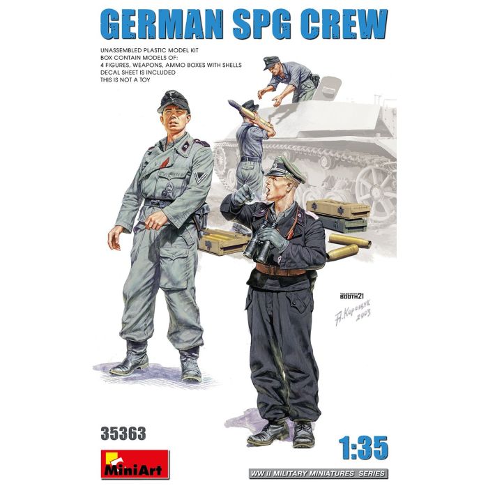 1/35 GERMAN SPG CREW 35363