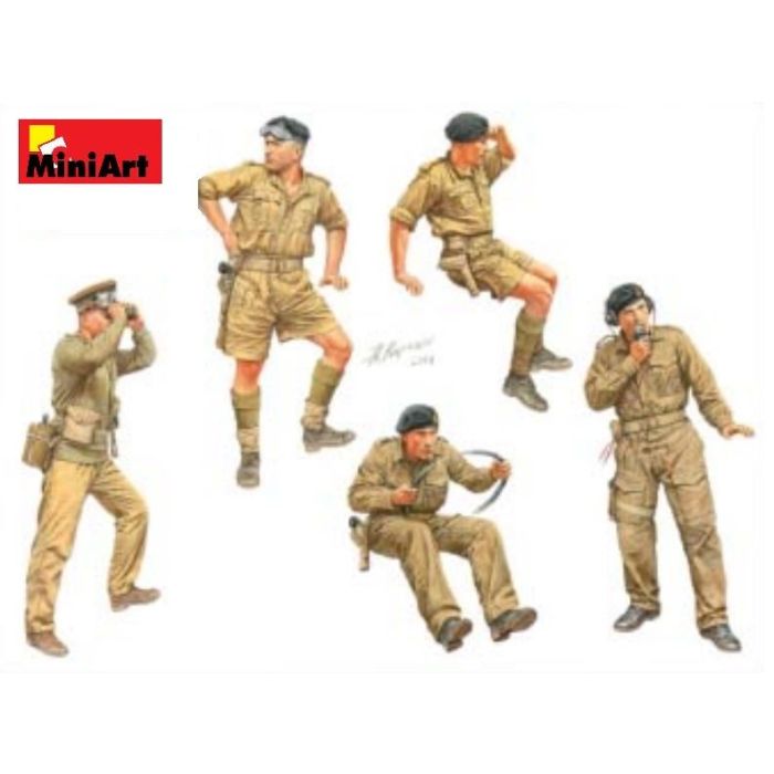 1/35 BRITISH ARMOURED CAR CREW SPECIAL EDITION 35387