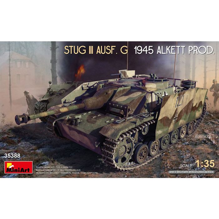 1/35 STUG III AUSF. G 1945 ALKETT PROD. 35388