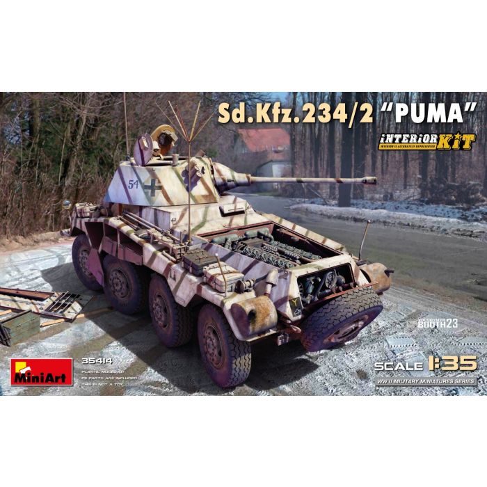 1/35 SD.KFZ 234/2 PUMA INTERIOR KIT 35414