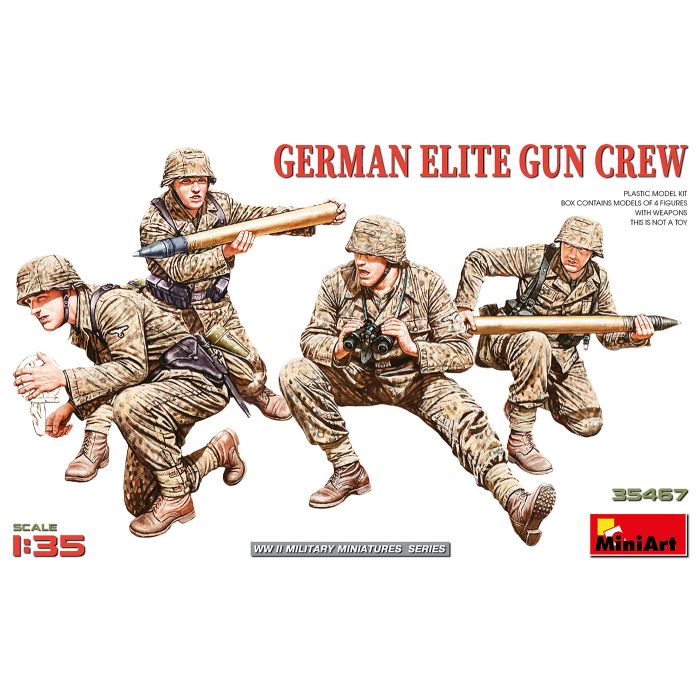 1/35 GERMAN ELITE GUN CREW 35467