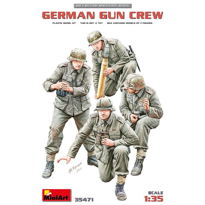 1/35 GERMAN GUN CREW 35471