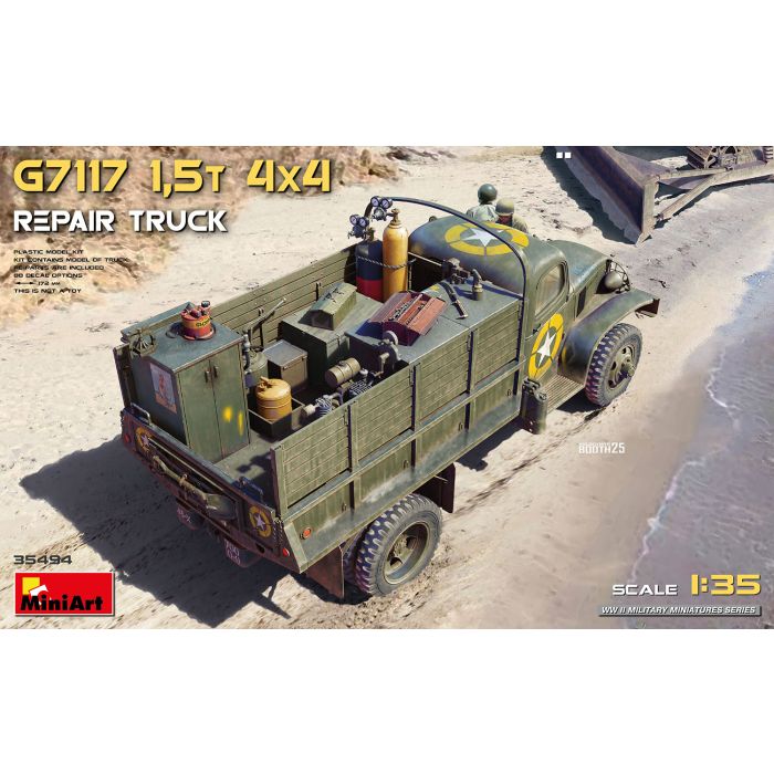1/35 G7117 1,5T 4X4 REPAIR TRUCK (07/25) * 35494