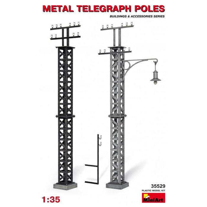 1/35 METAL TELEGRAPH POLES 35529