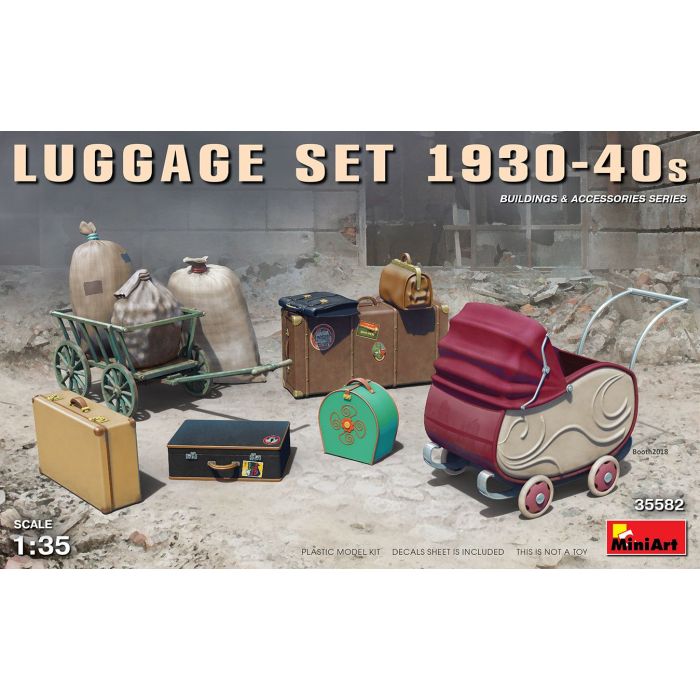 1/35 LUGGAGE SET 1930-40S 35582