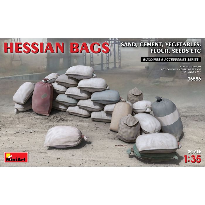 1/35 HESSIAN BAGS SAND CEMENT VEGA FLOUR 35586