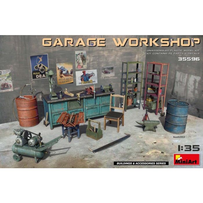 1/35 GARAGE WORKSHOP 35596