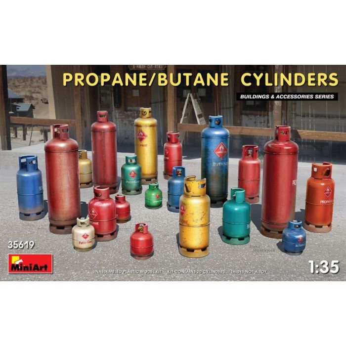 1/35 PROPANE/BUTANE CYLINDERS 35619