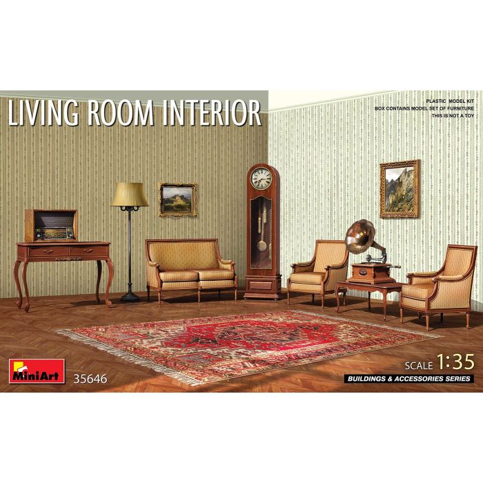 1/35 LIVING ROOM INTERIOR 35646