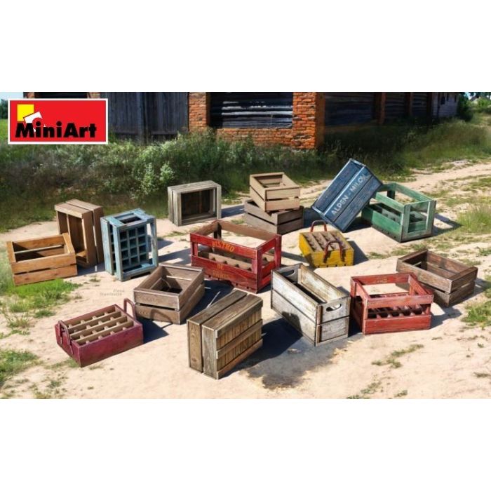 1/35 WOODEN CRATES 35651