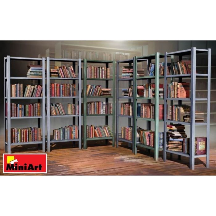 1/35 BOOKSHELVES 35654