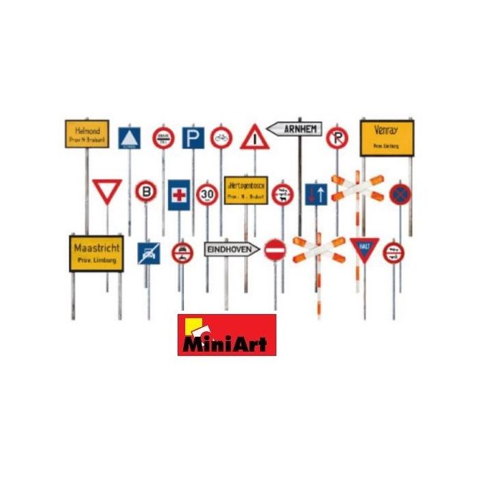 1/35 DUTCH TRAFFIC SIGNS 1930-40'S 35661