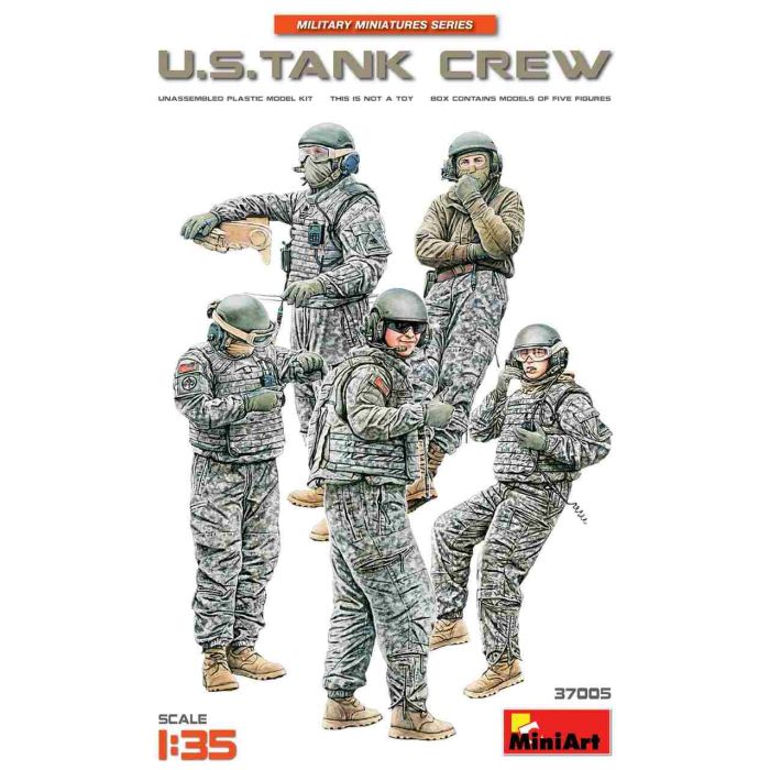 1/35 U.S. TANK CREW 37005