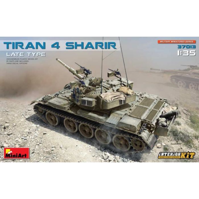 1/35 TIRAN 4 SHARIR LATE TYPE. INTERIOR KIT 37013