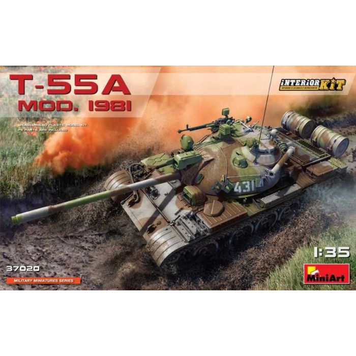 1/35 T-55A MOD.1981 INTERIOR KIT 37020