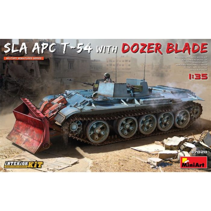 1/35 SLA APC T-54 W/DOZER BLADE. INTERIOR KIT 37028