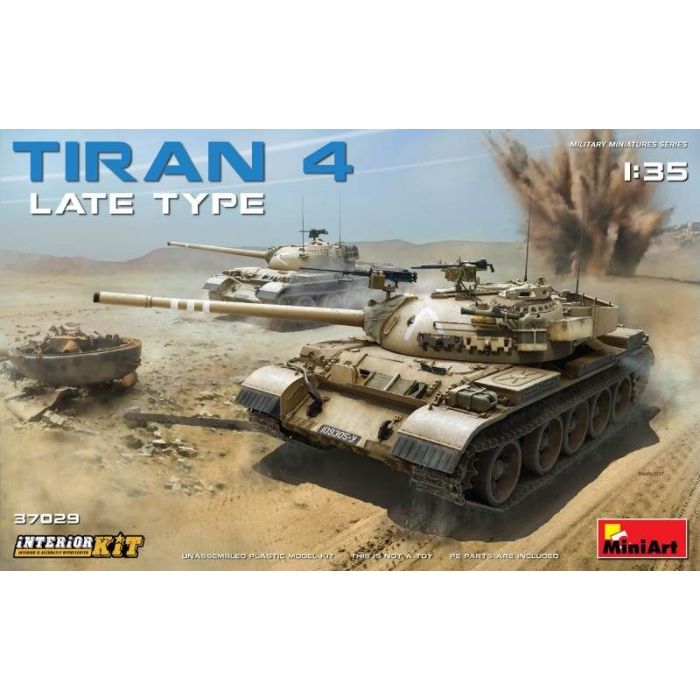 1/35 TIRAN 4 LATE TYPE. INTERIOR KIT 37029