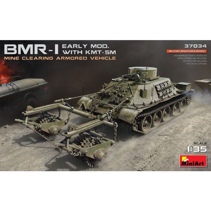 1/35 BMR-1 EARLY MOD. WITH KMT-5M 37034