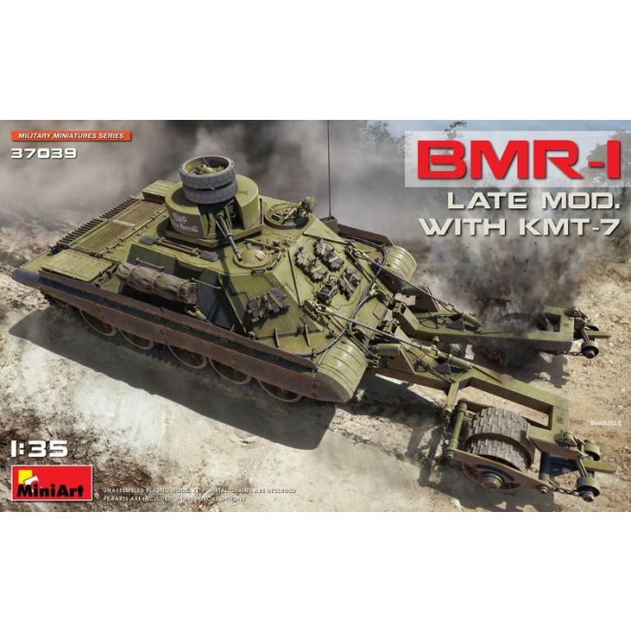 1/35 BMR-1 LATE MOD. WITH KMT-7 37039